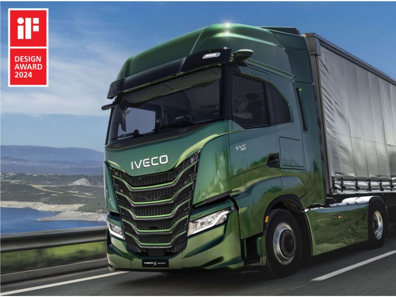 News:L’IVECO S-Way si aggiudica l’ambito iF DESIGN AWARD 2024